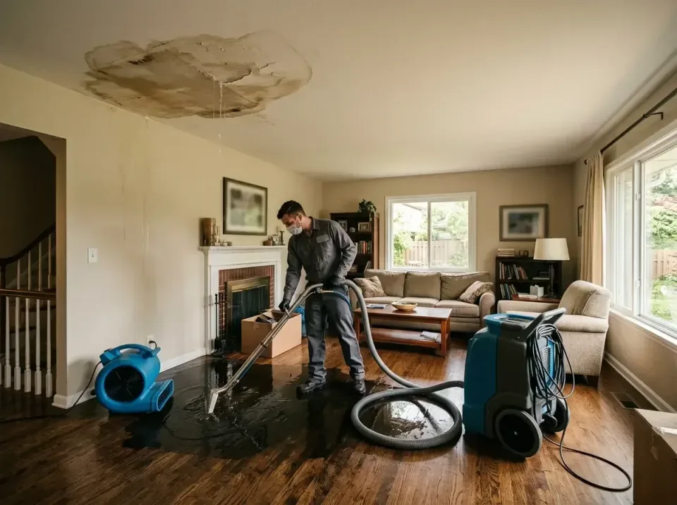 attic-pipe-burst-ceiling-drip-008 — frequently asked questions, Water Damage Restoration & Carpet Care in Ridgefield, NJ